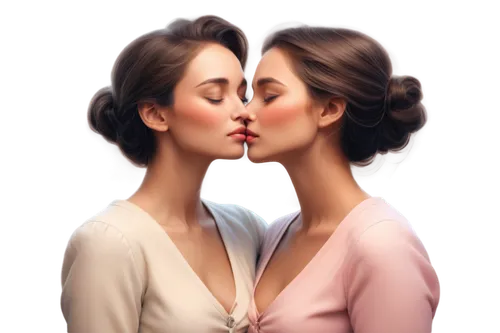 romantic portrait,kissed,organa,kissing,seana,leighton,girl kiss,mother kiss,wlw,padme,vettriano,kisser,kisses,besos,digital painting,smooching,amants,leia,kiss,snogging,Illustration,Realistic Fantasy,Realistic Fantasy 17