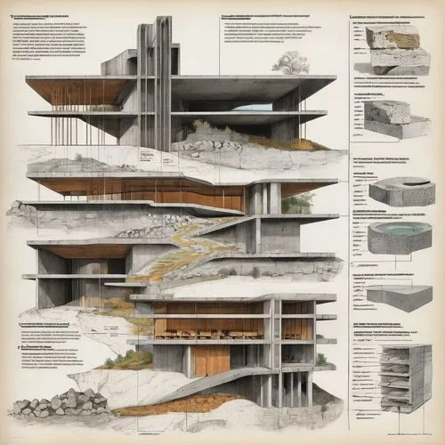 archigram,cantilevers,fallingwater,arcology,futuristic architecture,archidaily,snohetta,associati,cantilevered,unbuilt,architectura,architettura,habitaciones,zumthor,cutaways,gensler,kirrarchitecture,bjarke,seidler,arquitectonica,Unique,Design,Infographics