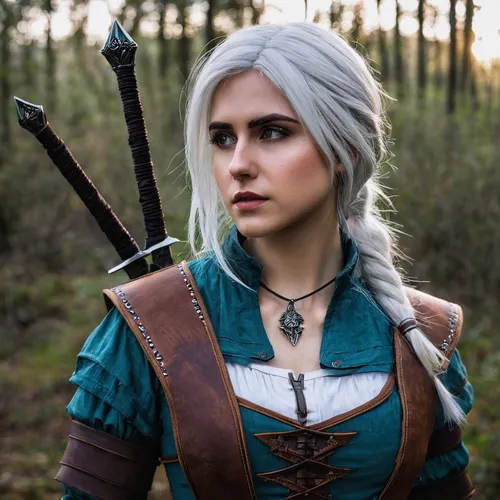 The Witcher: Ciri cosplay by ArmoredHeart,witcher,elven,dark elf,wood elf,elsa,male elf,cosplay image,violet head elf,winterblueher,mara,female warrior,elf,aurora,eufiliya,elven forest,piper,celtic qu