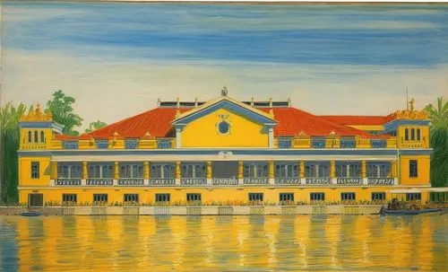 villa balbianello,villa balbiano,villa,house with lake,moritzburg palace,vizcaya,europe palace,villa d'este,palazzo,khokhloma painting,boathouse,villa farnesina,kurhaus,schleissheim palace,palazzo poli,mainau,venetian hotel,villa borghese,hallia venezia,würzburg residence,Art,Classical Oil Painting,Classical Oil Painting 20