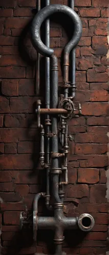 Craft a horror tale with an iron pipe as the key to unlocking an evil force.,old trumpet,plumbing valve,trumpet valve,flugelhorn,valve,valves,instrument trumpet,pipes,plumbing fixture,antique backgrou