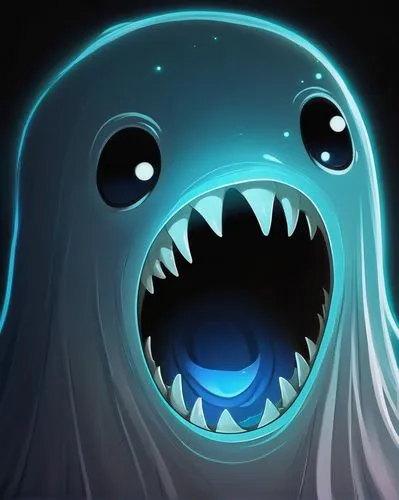 bioluminescence,ice bear,bioluminescent,fantasma,adipose,kindred,neon ghosts,pumbedita,barghuti,anglerfish,abominable,ghastly,cuthulu,luarsab,icebear,patronus,glowworm,geist,deepsea,lockjaw,Illustration,Children,Children 06