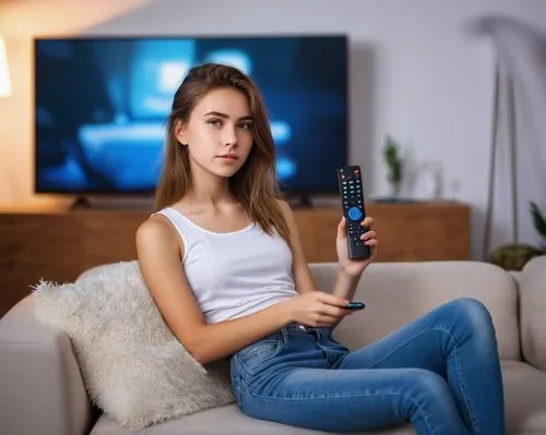 woman holding a smartphone,android tv game controller,tv tuner card,remote control,remote,handheld television,corona app,tv,home game console accessory,television accessory,plasma tv,home theater system,watch tv,smart tv,connect competition,game device,playstation accessory,uhd,connectcompetition,playstation,Art,Classical Oil Painting,Classical Oil Painting 27