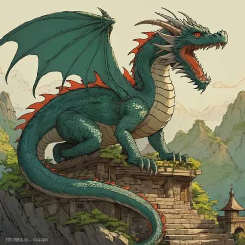 green dragon,painted dragon,dragon of earth,dragon li,dragon,dragon bridge,wyrm,charizard,dragon design,chinese dragon,dragons,forest dragon,draconic,fantasy art,black dragon,fantasy picture,basilisk,heroic fantasy,golden dragon,chinese water dragon,Illustration,Realistic Fantasy,Realistic Fantasy 12