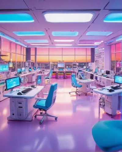 computer room,operating room,children's operation theatre,laboratory,biotech,laboratories,computerworld,modern office,radiopharmaceutical,cleanrooms,cybertown,medical technology,laboratorium,ufo interior,pharmacy,computacenter,genentech,lab,doctor's room,cleanroom,Illustration,Japanese style,Japanese Style 02