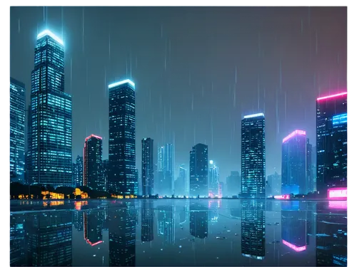 guangzhou,shanghai,cybercity,cyberport,futuristic landscape,cityscape,chongqing,chengli,wanzhou,cyberpunk,doha,chengdu,skyscrapers,shenzhen,ctbuh,cyberscene,cybertown,lumpur,nanjing,city skyline,Art,Artistic Painting,Artistic Painting 36