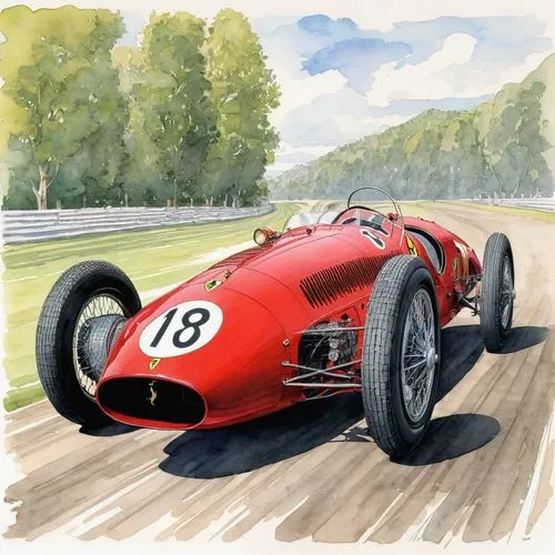 nuvolari,fiorano,ferrari roma,fangio,barchetta,allard,Illustration,Black and White,Black and White 13