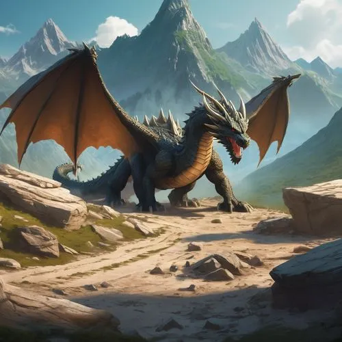 painted dragon,eragon,brisingr,wyvern,charizard,dragonheart,dragon of earth,dragon,drache,dragones,wyverns,black dragon,darragon,forest dragon,dragonriders,saphira,dragonja,draconis,dragonlord,dragao,Conceptual Art,Fantasy,Fantasy 02