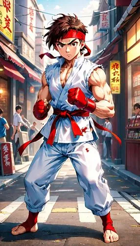 ryu,kazuya,streetfighter,karateka,kumite,sanosuke,Anime,Anime,Traditional