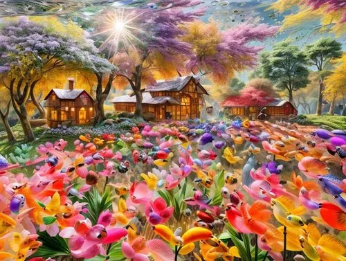 flower painting,tulip festival,splendor of flowers,flower garden,cottage garden,tulip field,flower meadow,blanket of flowers,flower field,home landscape,tulip fields,flower art,field of flowers,sea of flowers,tulips field,flowers field,vegetables landscape,art painting,bloem,springtime background