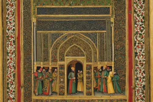 procession,khokhloma painting,panel,wall panel,prayer book,zoroastrian novruz,persian poet,alhambra,display panel,khamsa,from persian shah,decorative frame,quasr al-kharana,bukhara,mulukhiyah,ibn tulun,khazne al-firaun,islamic pattern,eid-al-adha,candlemas,Art,Classical Oil Painting,Classical Oil Painting 28