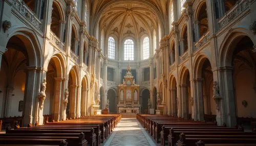 transept,interior view,the interior,interior,presbytery,nave,notre dame de sénanque,duomo,st -salvator cathedral,cathedral st gallen,choir,gesu,cathedral of modena,santa maria degli angeli,sanctuary,jesuit church,the cathedral,the basilica,cathedral,michel brittany monastery,Photography,General,Realistic