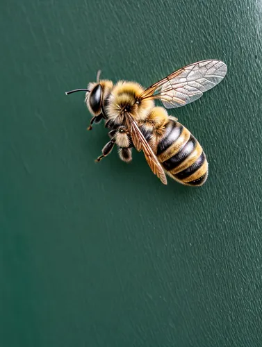 A bee hovering over a flower,megachilidae,apis mellifera,bee,western honey bee,syrphid fly,colletes,hornet hover fly,giant bumblebee hover fly,eastern wood-bee,solitary bees,drone bee,tachinidae,bee f