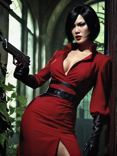 femme fatale,tura satana,candela,cosplay image,deadly nightshade,lady in red,dita,widow,vampira,scarlet witch,bloody mary,spy,man in red dress,vesper,huntress,rockabella,evil woman,red riding hood,cosplay,red,Conceptual Art,Fantasy,Fantasy 07