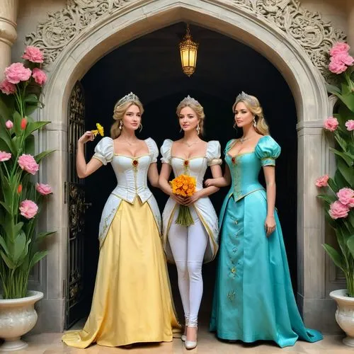 princesses,ballgowns,cinderellas,disneyfied,stepsisters,brides,countesses,fairytale characters,cinderella,disney,disney rose,damsels,gowns,celtic woman,wedding dresses,walt disney world,three flowers,bachelorettes,wedding photo,goddesses,Unique,Design,Character Design