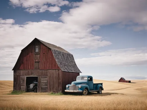 red barn,farmstead,old barn,agricultural machinery,farm landscape,field barn,threshed,barns,farm tractor,farm background,old tractor,roumbaler straw,alcan highway,barn,hay farm,threshing,hay stack,country side,ford truck,straw hut,Photography,Documentary Photography,Documentary Photography 04