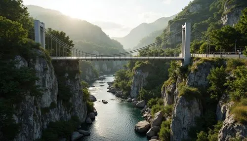 scenic bridge,rivendell,hanging bridge,suspension bridge,taroko,highway bridge,danube gorge,intersuisse,bernina railway,adventure bridge,southeast switzerland,svizzera,eastern switzerland,bridge,chmarossky viaduct,gorges of the danube,skybridge,road bridge,jungfrau railway,sweeping viaduct