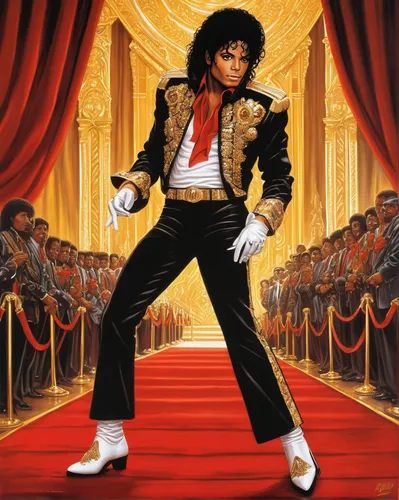 the king of pop,michael jackson,michael joseph jackson,moon walk,michael,thriller,wax figures museum,smooth criminal,prince,sylvester,solo entertainer,entertainer,king,tap dance,las vegas entertainer,jackson,concert dance,wax figures,jumping jack,power icon,Illustration,American Style,American Style 07