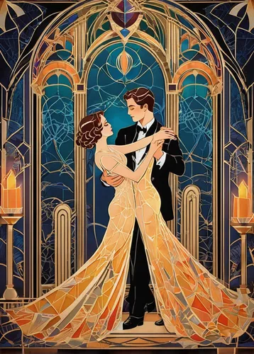 ballroom dance,ballroom,waltz,ballroom dance silhouette,dancing couple,roaring twenties couple,art deco background,wedding frame,vintage couple silhouette,wedding couple,fairy tale,art deco,golden weddings,silver wedding,art deco frame,art nouveau,masquerade,wedding invitation,cinderella,wedding icons,Illustration,Vector,Vector 16