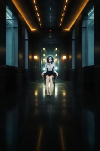 mayuri,rei ayanami,takemi,motoko,glados,conceptual photography,toonami,lain,ampt,corridors,monogatari,takane,levator,ranka,shimei,underlain,titanum,elevator,sayaka,satsuki