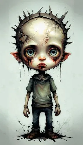 dran,zumbi,tinymud,isaac,attiko,dollmaker,Illustration,Abstract Fantasy,Abstract Fantasy 18