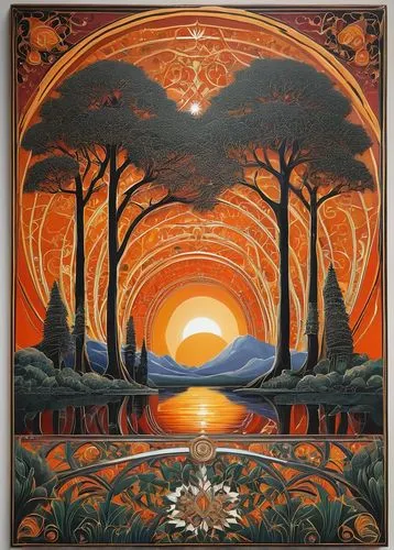 indigenous painting,3-fold sun,khokhloma painting,aboriginal painting,marquetry,woodring,flammarion,glass painting,wall painting,marciulionis,woodroffe,murals,huichol,tapestry,summer solstice,lughnasadh,imbolc,solstice,dieckmann,double sun,Conceptual Art,Daily,Daily 01