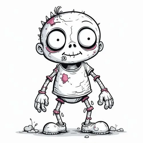 zombie,zombi,a voodoo doll,zombo,zomo,skelly,Conceptual Art,Daily,Daily 15