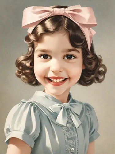 shirley temple,vintage girl,child portrait,little girl in pink dress,vintage female portrait,retro 1950's clip art,vintage doll,vintage children,girl wearing hat,model years 1958 to 1967,a girl's smile,girl portrait,retro girl,portrait of a girl,vintage illustration,model years 1960-63,the little girl,vintage drawing,vintage angel,vintage boy and girl