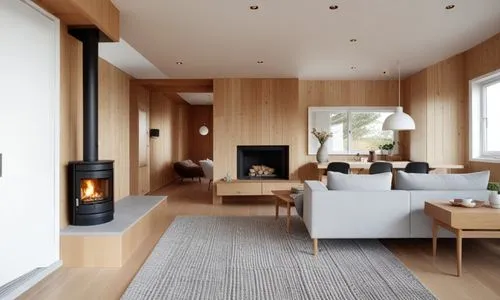 nordic modern minimalist house, blonde wood walls


,the room has a fireplace in it and is empty,scandinavian style,fire place,modern minimalist lounge,modern living room,interior modern design,modern