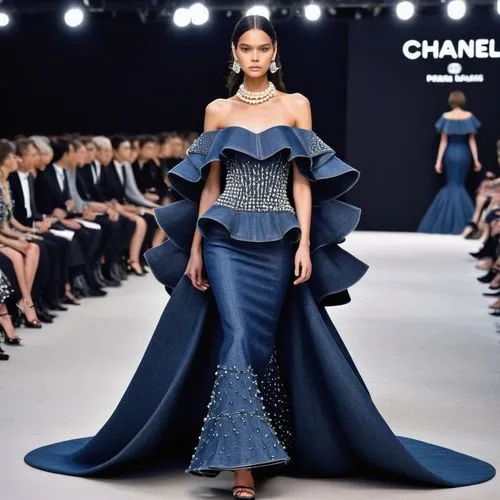 chanel,crinoline,dress walk black,chalkhill blue,haute couture,flamenco,chamomille,fashion design,bluebottle,mazarine blue,ball gown,fashion designer,evening dress,cinderella,runway,denim fabric,hauhechel blue,hoopskirt,majorelle blue,teal blue asia,Photography,Fashion Photography,Fashion Photography 05