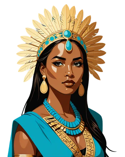 ancient egyptian girl,pocahontas,indian headdress,cherokee,cleopatra,aztec,american indian,headdress,warrior woman,polynesian girl,native american,pharaonic,artemisia,indian woman,ancient egyptian,jaya,the american indian,sultana,incas,priestess,Art,Artistic Painting,Artistic Painting 43