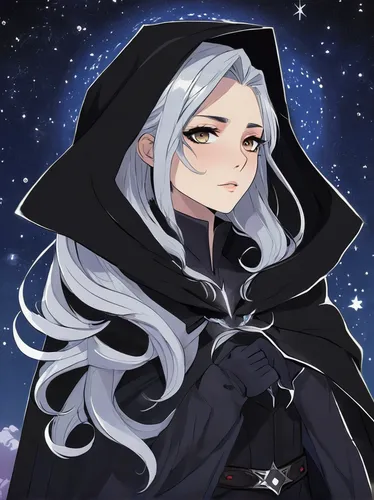 winterblueher,merlin,luna,aurora,constellation wolf,star mother,white rose snow queen,ursa major,eternal snow,a200,black raven,nightingale,vexiernelke,the snow queen,ursa,polar aurora,zodiac sign libra,eris,ursa major zodiac,constellation unicorn,Illustration,Japanese style,Japanese Style 06