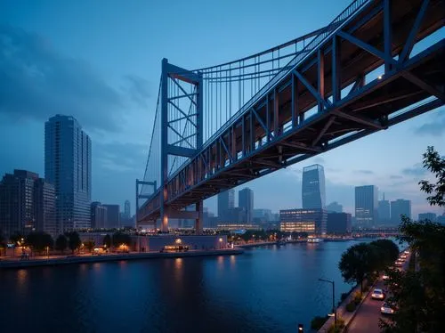 chongqing,akashi-kaikyo bridge,minatomirai,rainbow bridge,pusan,busan,skybridge,blue hour,the akashi-kaikyo bridge,chunjiang,hangzhou,bridged,qingdao,busan night scene,hanjiang,south korea,cable-stayed bridge,han river,huizhou,tangshan railway bridge