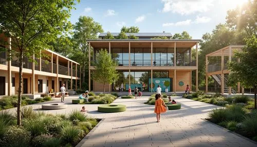 new housing development,cohousing,3d rendering,renderings,redevelopment,europan,school design,ecovillages,netherwood,streamwood,shiplake,broadmead,ecovillage,woodberry,revit,rothamsted,render,winnersh,alderwood,greenacre