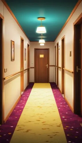 corridor,corridors,hallway,empty hall,room door,monogatari,hotel hall,rooms,empty room,rokkaku,hotel man,hallway space,one room,ballroom,yuuji,3d background,an apartment,room lighting,hotel,elevator,Illustration,Japanese style,Japanese Style 03