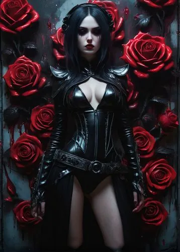 black rose,bloodrayne,black rose hip,leathered,countess,red rose,noble roses,gothic woman,saraya,dark angel,rosa,rosae,vampire woman,abaddon,rosevelt,porcelain rose,roses,way of the roses,goth woman,mistress,Conceptual Art,Graffiti Art,Graffiti Art 06