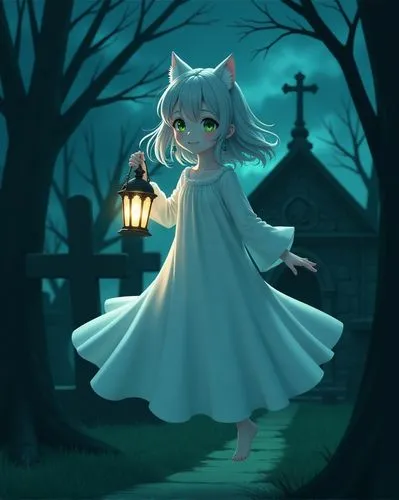 ratri,ghost girl,nazrin,nacht,masayo,konoe