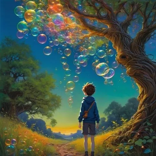 soap bubbles,soap bubble,colorful balloons,giant soap bubble,little girl with balloons,rainbow color balloons