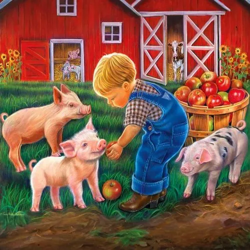 autumn chores,piglet barn,farm animals,david bates,agritourism,little pigs,homesteading,gantner,pacher,apple harvest,farmboy,homesteaders,salatin,farmhands,smallholding,farmyard,girl picking apples,we