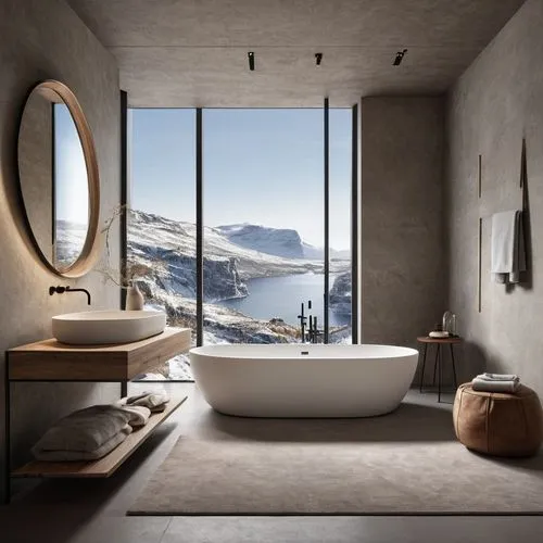 modern minimalist bathroom,bathtub,luxury bathroom,bagno,tub,gaggenau,bath room,minotti,andermatt,bathtubs,amanresorts,alpine style,verbier,ceramiche,snohetta,vitra,natuzzi,marazzi,bath,bathroom,Photography,General,Natural