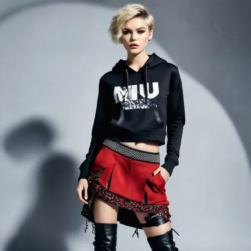 A black ink Sketch Urban Female Dancer, dress in a Cropped crimson Hoodie with, Ripped and Torn pants
urban decay, post-apocalyptic Biopunk,grunge,pulli,rykiel,ginta,wallis day,kilpin,derivable,buffal