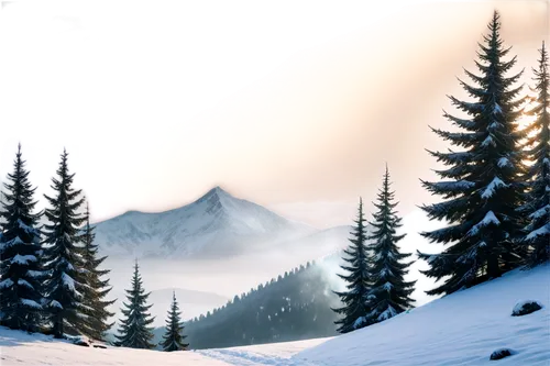 winter background,christmas snowy background,dawnstar,snow landscape,alpine landscape,snowy peaks,snowy landscape,winter landscape,landscape background,mountain landscape,mountain scene,snowy mountains,snow mountain,snow mountains,oberland,mountains snow,coniferous forest,christmas landscape,mountainsides,mountain slope,Illustration,Paper based,Paper Based 14