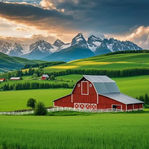 farm landscape,farm background,red barn,landscape background,rural landscape,beautiful landscape,bucolic,farmland,heartland,meadow landscape,home landscape,countryside,landscapes beautiful,nature background,mountainous landscape,nature landscape,mountain landscape,vegetables landscape,mountain pasture,windows wallpaper,Photography,General,Realistic