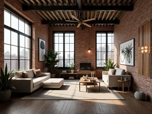 loft,living room,lofts,livingroom,apartment lounge,sitting room,home interior,apartment,penthouses,modern living room,3d rendering,interior design,contemporary decor,hardwood floors,modern decor,luxury home interior,an apartment,interior modern design,interior decoration,wooden beams