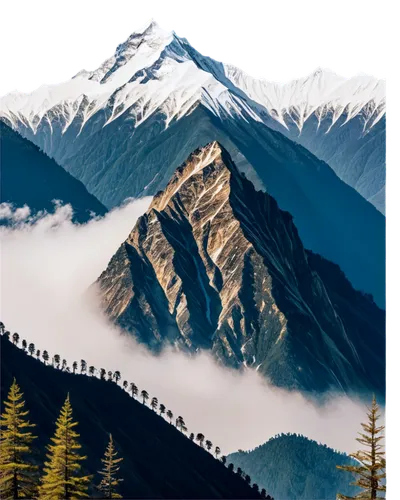 mountain scene,mountains,mountain landscape,himalaya,himalayas,mountainous landscape,snowy peaks,mountain,mountain peak,denali,mountain range,moutains,kangchenjunga,landscape background,alaska,mountain slope,mount robson,high mountains,himalayan,kanchenjunga,Illustration,Japanese style,Japanese Style 10