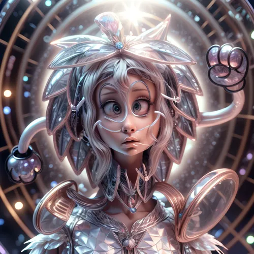 medusa,alice,mechanical,fantasy portrait,cg artwork,zodiac sign libra,aura,libra,marionette,cynara,cogs,fae,angelica,mezzelune,water nymph,star mother,rosa 'the fairy,malva,cinderella,magna