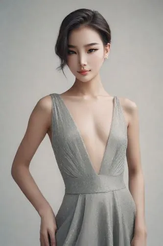 dress doll,elegant,strapless dress,phuquy,kimjongilia,model doll,3d figure,3d model,winner joy,realdoll,songpyeon,kim,fashion vector,art model,fashion doll,girl in a long dress,doll figure,portrait background,korean won,korean,Photography,Realistic