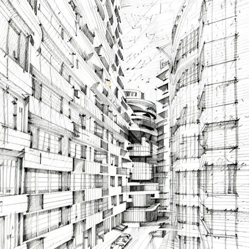 wireframe,kirrarchitecture,kowloon city,city blocks,panoramical,wireframe graphics,apartment block,multi-storey,scaffolding,cubic,apartment blocks,panopticon,buildings,metropolis,apartment-blocks,an a