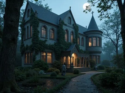 haddonfield,victorian house,witch's house,ravenswood,victorian,old victorian,creepy house,briarcliff,the haunted house,house in the forest,witch house,haunted house,maplecroft,greystone,dreamhouse,halloween scene,morganville,forest house,ravenloft,victorian style