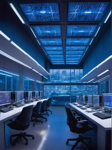 computer room,datacenter,control desk,control center,data center,the server room,cyberport,eurocontrol,supercomputers,enernoc,supercomputer,datacenters,trading floor,computacenter,supercomputing,computerworld,modern office,cyberworks,computerland,cyberonics,Illustration,Paper based,Paper Based 23